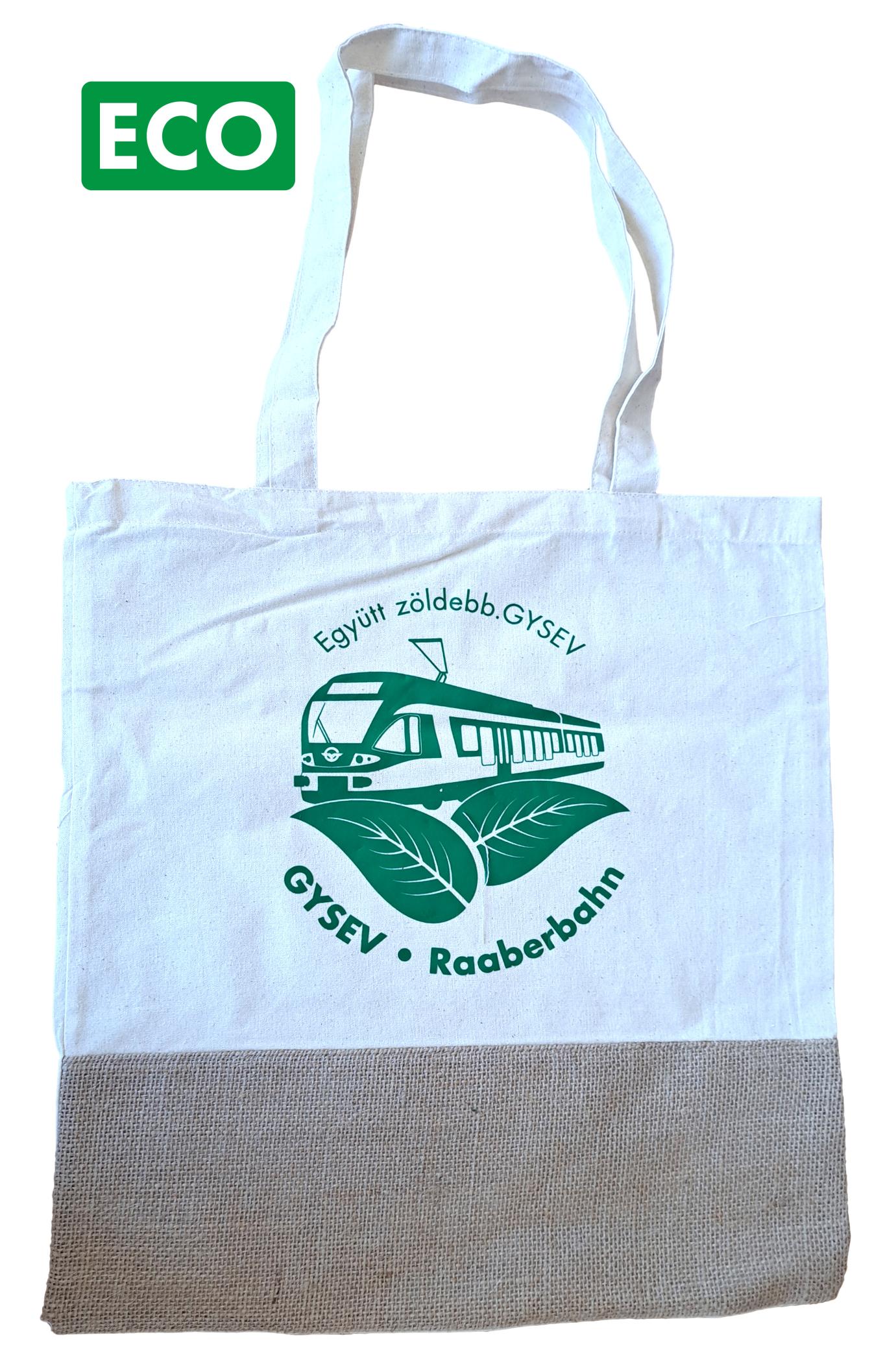 Pamut bevásárló táska (hosszúfülű)