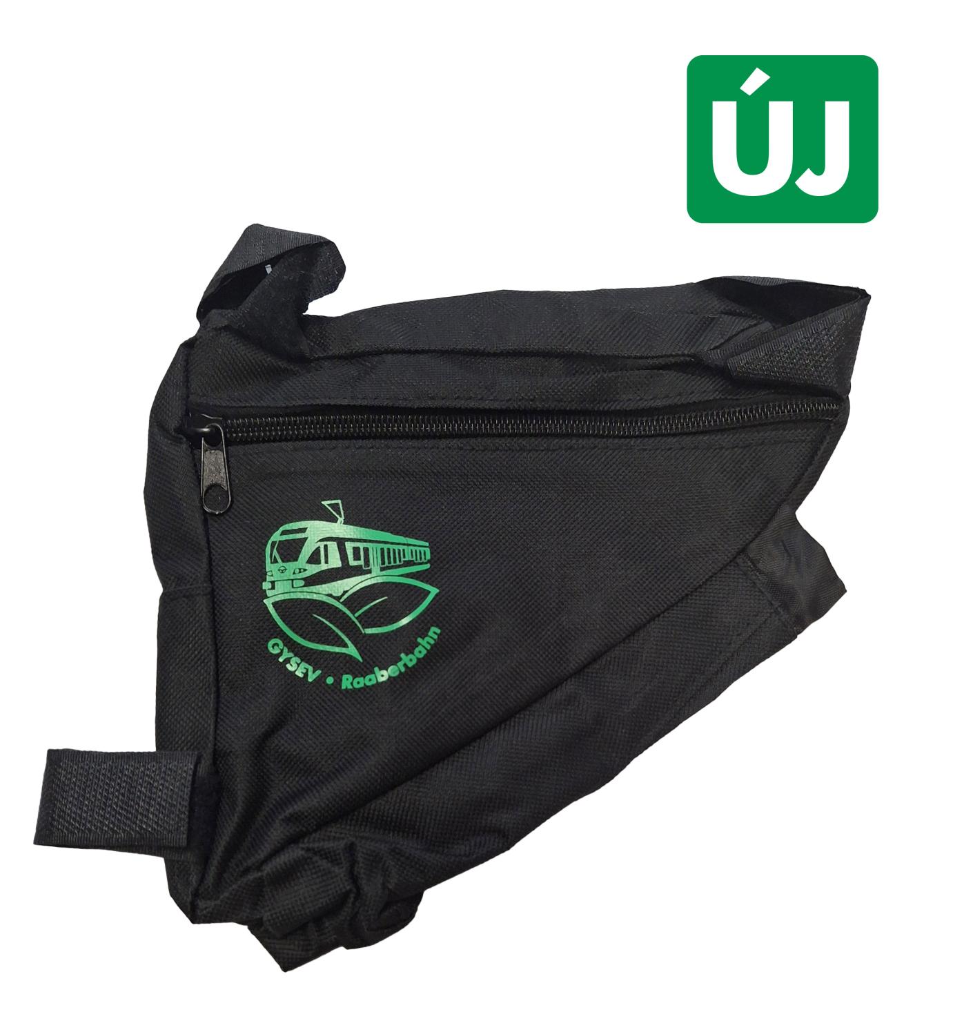 Kerékpáros táska kulacstartóval