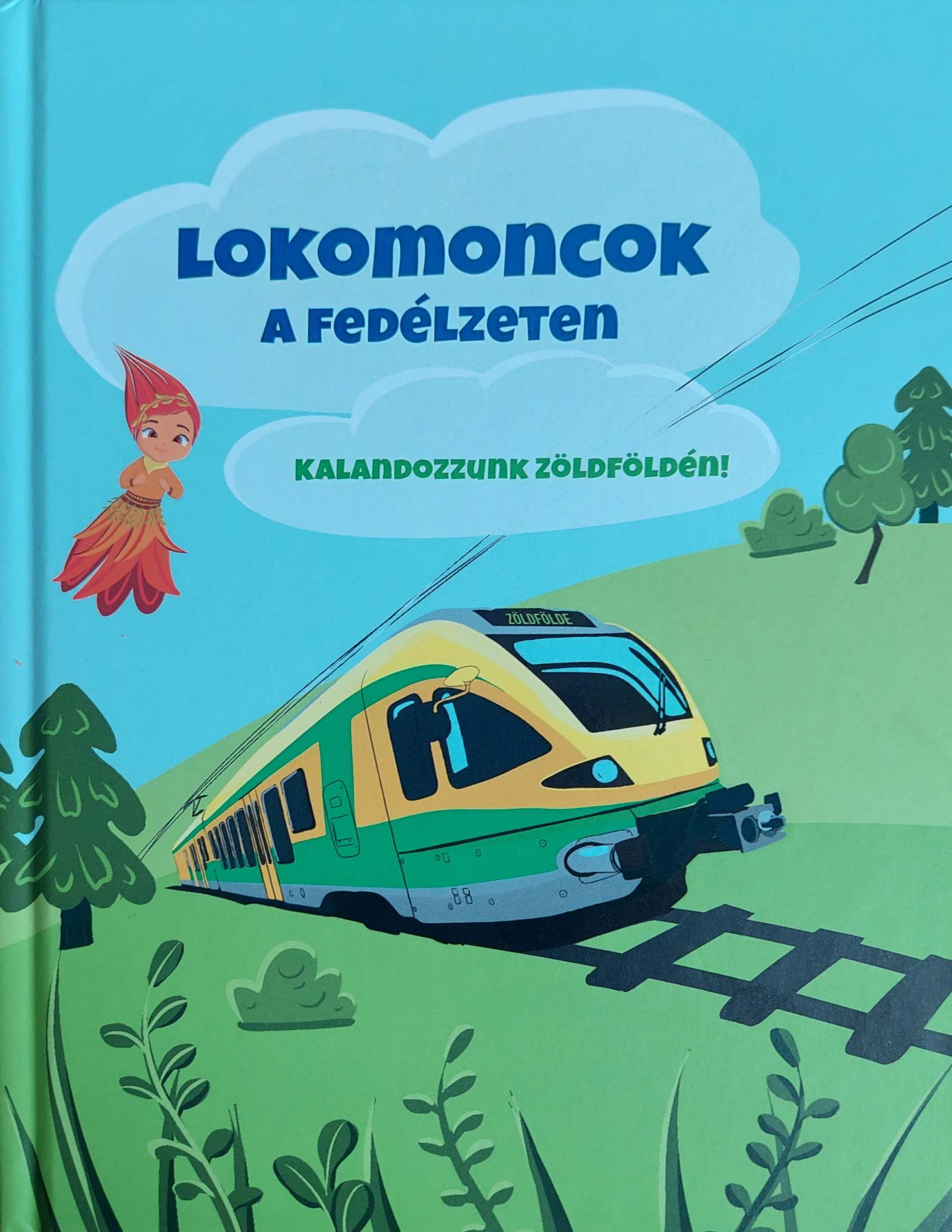 Lokomoncok a fedélzeten, mesekönyv borítókép