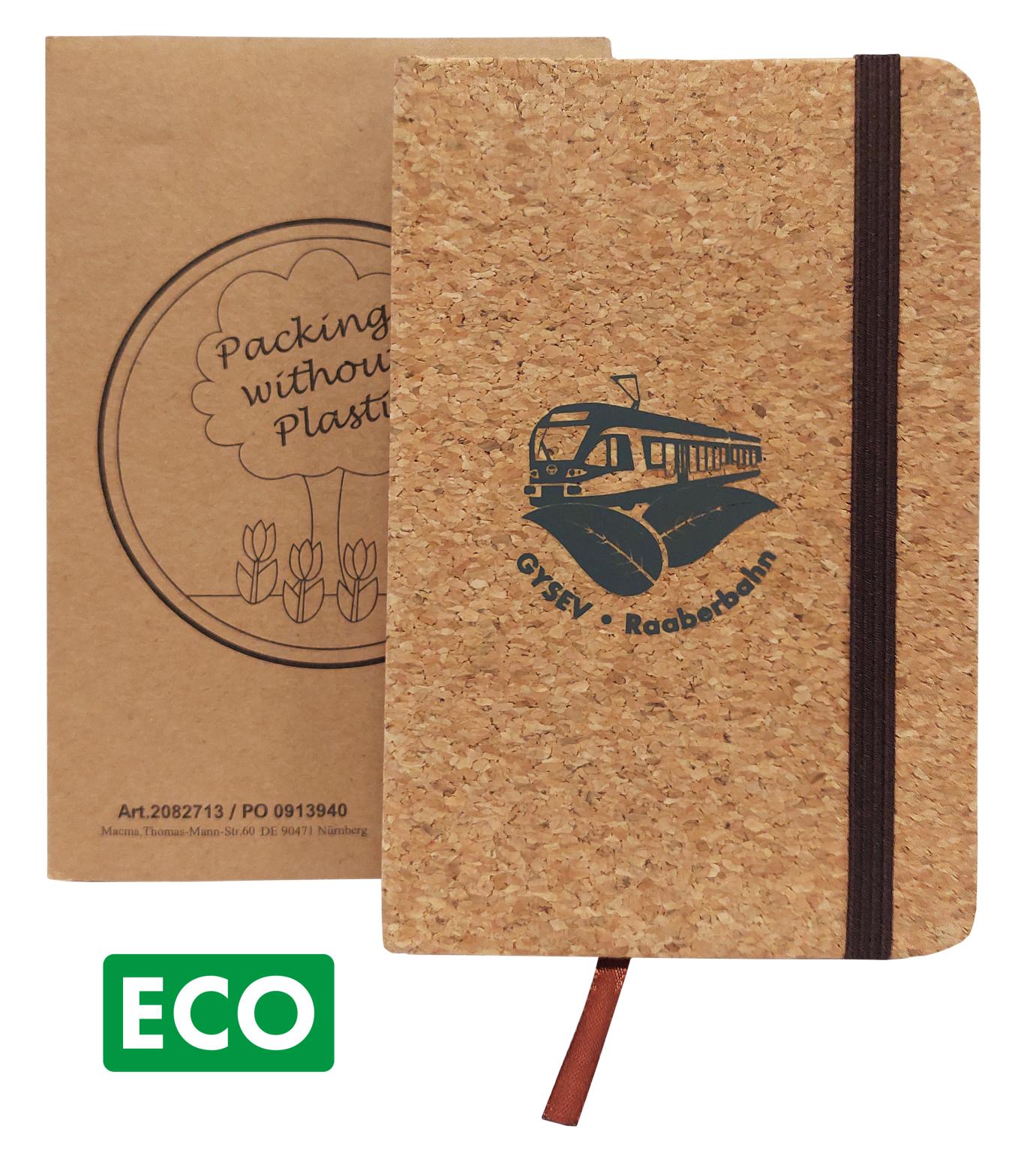 Notesz parafa borítással