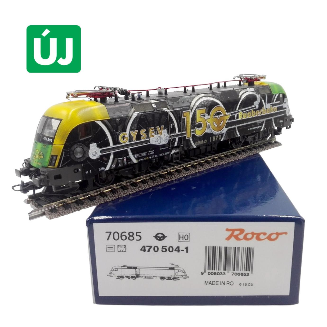 Roco 70685 150 éves a GYSEV Taurus villanymozdony