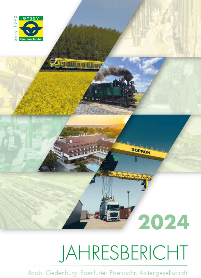 GYSEV jahresbericht 2024