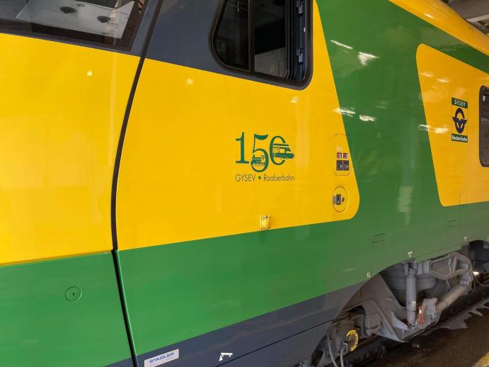 GYSEV150 Jubileumi szerelvény