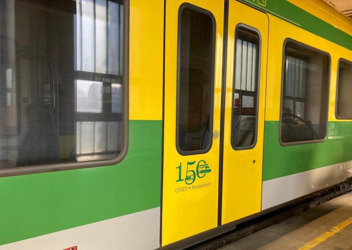 GYSEV150 Jubileumi szerelvény