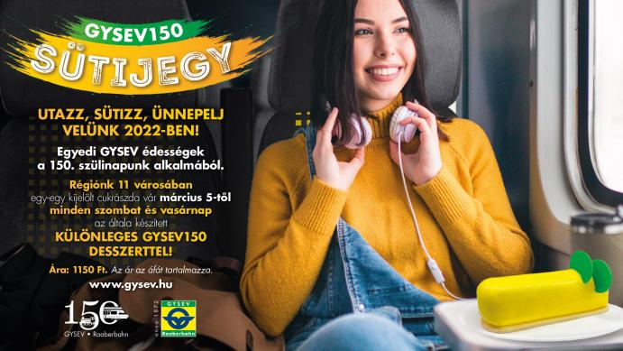 GYSEV150 Sütijegy