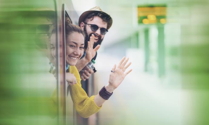 Vonattal a VOLT Fesztiválra