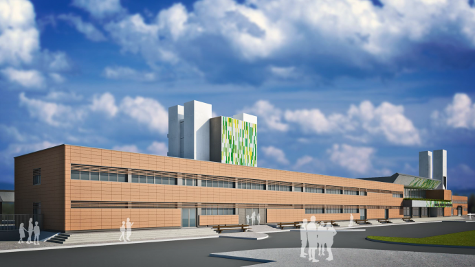 Sopron állomás látványterv