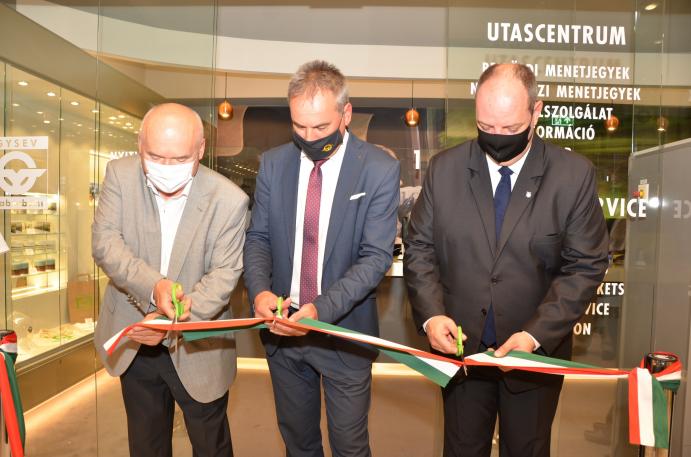 Szombathelyi Utascentrum átadó