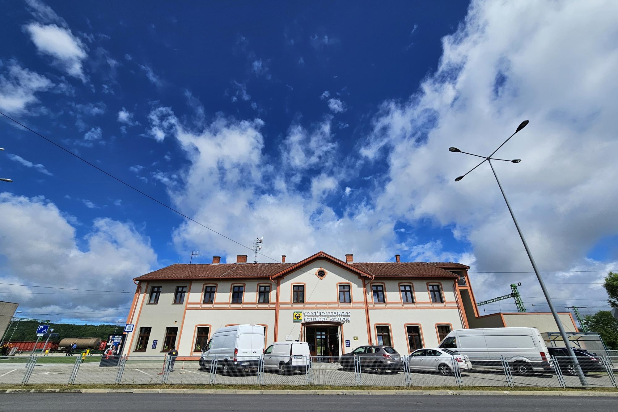 A szentgotthárdi állomásépület